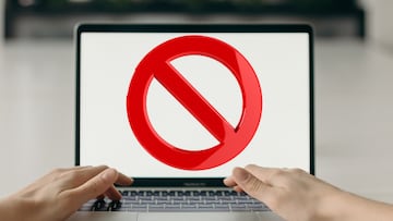 pagina web prohibida bloqueada