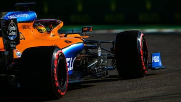 Carlos Sainz (McLaren MCL35). &Iacute;mola, Italia. F1 2020. 