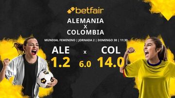 Alemania vs. Colombia: horario, TV, estadísticas, clasificación y pronósticos del Mundial Femenino 2023