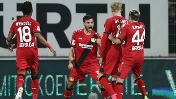 El equipo del atacante mexicano derrotó al Darmstadt, último clasificado de la Bundesliga. Hernández ni siquiera fue convocado por cuestiones físicas.