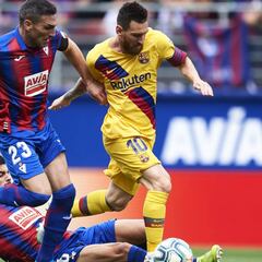 El partidazo de Messi ante el Eibar por el que se llevó el MVP: puro espectáculo en 60''