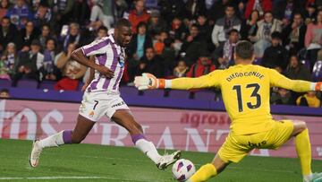 VALLADOLID. 17/11/23. PHOTOGENIC. REAL VALLADOLID - LEGANES. gol de sylla