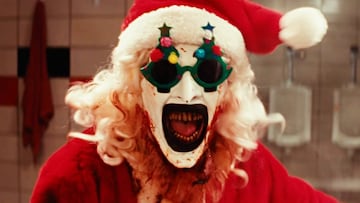 trailer terrifier 3 santa claus papa novel terror navidad nueva terrifier fecha de estreno donde ver terrifier