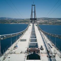 Turquía construye el puente en suspensión más largo del mundo