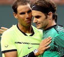 Nadal podría verse con Federer en semifinales de Indian Wells