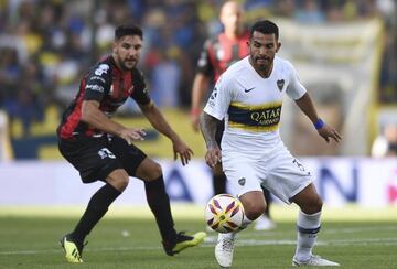 Carlos Tevez of Boca Juniors