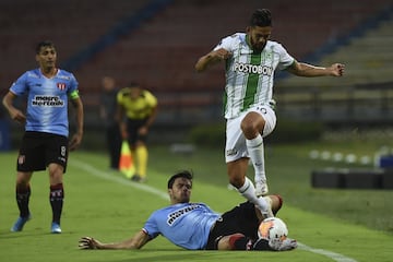 El equipo colombiano igualó 1-1 en el estadio Atanasio Girardot en el juego de ida por la segunda ronda de la Copa Sudamericana.