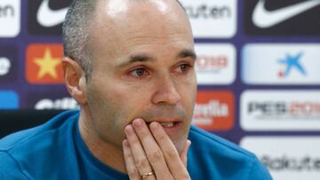 Sigue en directo la despedida de Andrés Iniesta del Barça