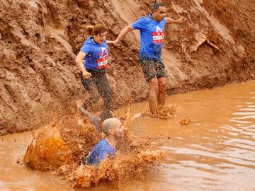 La carrera de obstáculos Mud Race en Tel Aviv.