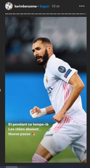 Benzema sale al paso del lío con Vinicius: "Mientras los perros ladran, el nueve pasa"