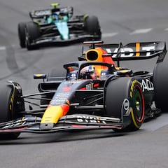 Un gran Alonso es segundo contra Verstappen y la lluvia