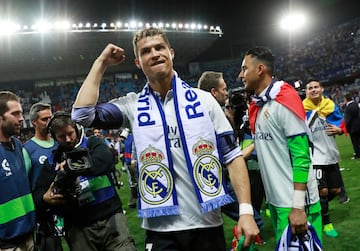 El 21 de mayo el Real Madrid de Cristiano conquistó ante el Málaga la Liga de 2017.