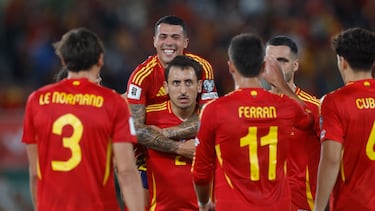 11/10/25 PARTIDO CLASIFICACION MUNDIAL 2026
ESTADIO MARTINEZ VALERO
SELECCION ESPAÑOLA ESPAÑA - GEORGIA
SEGUNDO GOL FALTA DIRECTA MIKEL OYARZABAL 2-0 ALEGRIA
