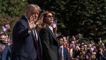 Donald Trump y Melania, positivos en coronavirus