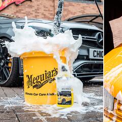 El champú con cera para el coche que elimina la suciedad, protege la pintura y da brillo