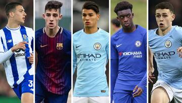 Eight stars to watch from the final four of Uefa's Youth League