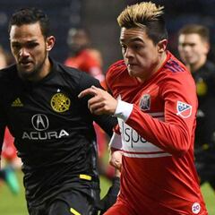Columbus Crew liga derrotas al caer ante el Chicago Fire
