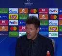 Simeone: "Hay que mejorar y subir la velocidad..."