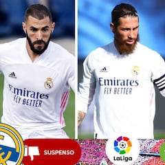 1x1 del Real Madrid: vota los aprobados y suspensos