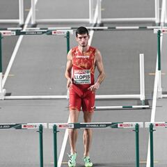 Quique Llopis recibe el alta tras su grave caída en el Europeo