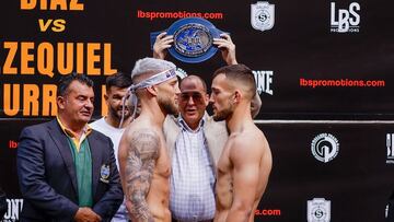 Ezequiel Gurría y Óscar Díaz, cara a cara por el EBU Silver del superwelter.