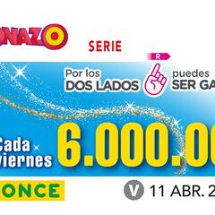 Cuponazo de la ONCE: comprobar los resultados del sorteo hoy, viernes 11 de abril