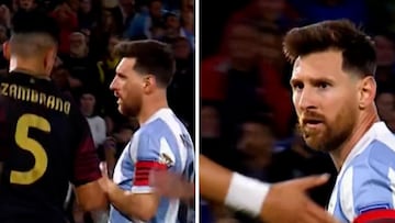 Messi unleashes fury on rival and insults him mid-match
