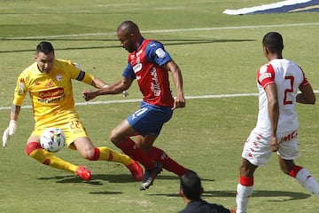 Independiente Medellín e Independiente Santa Fe se enfrentaron en el Atanasio Girardot de Medellín por la octava fecha de la Liga BetPlay 2021.