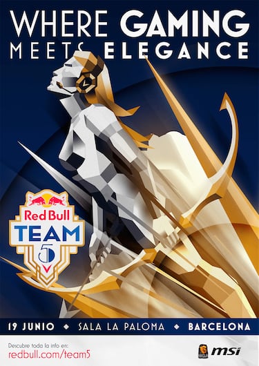 Así será el Red Bull Team 5: League of Legends, el torneo más elegante de eSports en Barcelona