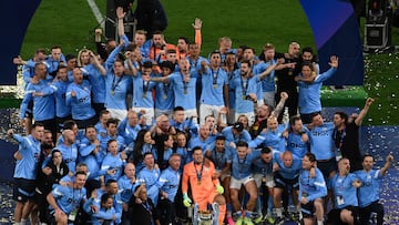 Manchester City se convierte en el segundo equipo inglés con un triplete