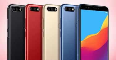 Nuevos smartphones Honor 7A y 7S