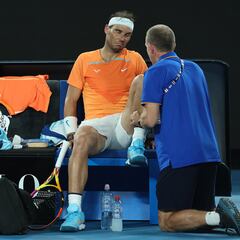 Injured Nadal eliminated from Australian Open