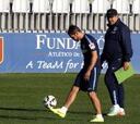 El Cebolla fue la única baja en el entrenamiento del Atlético