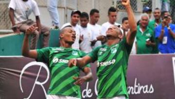 Preciado y Murillo marcan los goles del triunfo del Deportivo Cali frente a Equidad