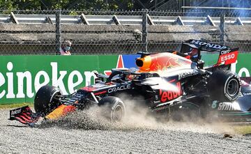 El accidente entre Hamilton y Verstappen que rozó la tragedia