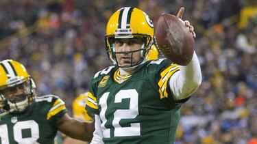 Aaron Rodgers, quarterback de los Green Bay Packers.