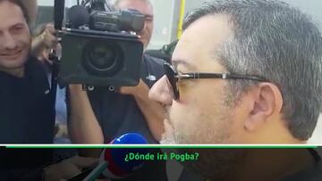 Raiola, sobre el futuro de Pogba: "No escribo la película de otros"