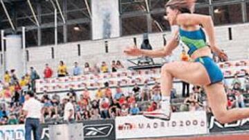 <b>EL REGRESO DE TATYANA. </b>La rusa Lebedeva fue protagonista hace un año en Vallehermoso. Entonces saltó triple; hoy estará en longitud.