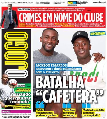 Jackson Martínez cree que a Marlos "le falta confianza"