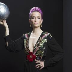 Megan Rapinoe se ofrece para ser vicepresidenta de EE UU