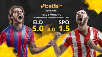 CD Eldense vs. Real Sporting de Gijón: horario, TV, estadísticas, clasificación y pronósticos
