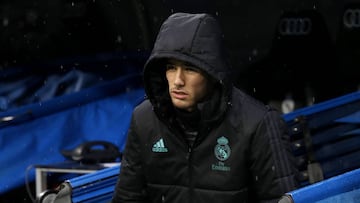 Theo, durante un partido del Real Madrid.