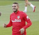 Koke fuerza para estar el domingo sobre el césped
