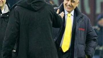 <B>RENOVACIÓN.</B> Galliani dice que en breve se reunirá con Ancelotti para negociar la renovación del técnico.