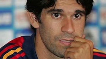 <b>ESPAÑA-VENEZUELA. </b>Juan Carlos Valerón está ilusionado por jugar en Canarias con el primer equipo que dirigirá Luis Aragonés.