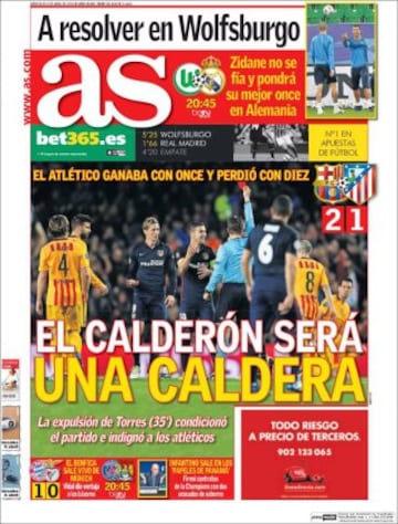 Portadas de la prensa mundial