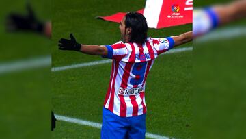 El colombiano hace 10 año marco 5 goles en la goleada del Atletico frente a la Coruña.