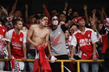 El estadio El Campín luce completamente lleno para el clásico capitalino