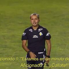 Aficionado vivió momento incómodo en minuto de silencio