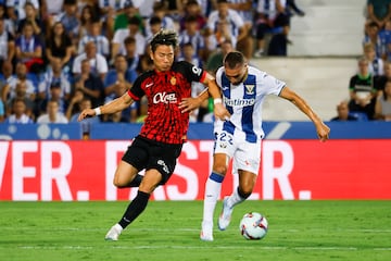 Munir, ante el Mallorca.